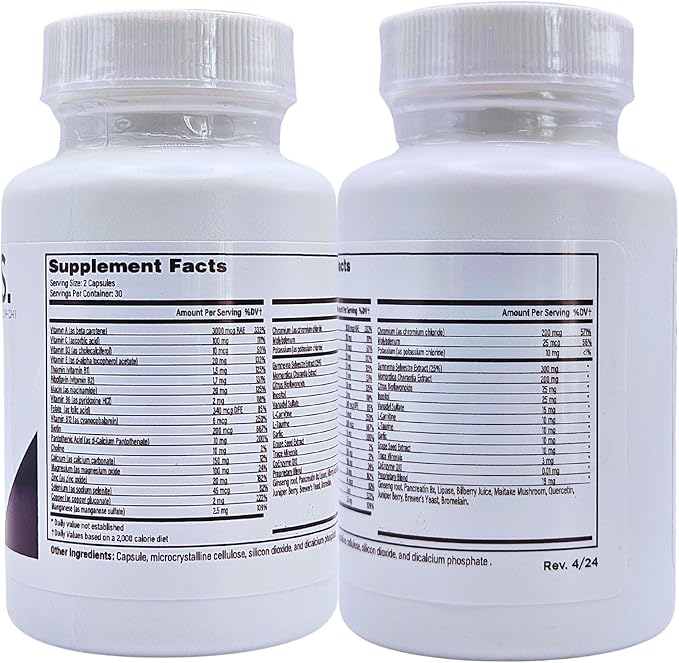 Legere Pharmaceuticals DNS (60 Capsules) Vitamins Minerals Amino Acids and Nutrients. Doctors Nutritional Support (D.N.S.)