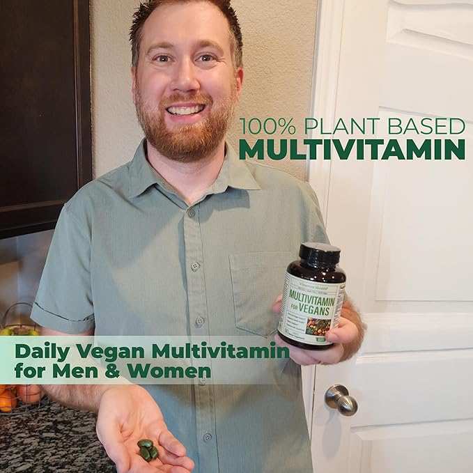 Vegan Multivitamin for Men and Women with Vitamins and Chelated Minerals for Energy Focus and Immune Health – Premium Daily Womens and Mens Multivitamins &amp Multiminerals – 90 Tablets