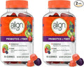 Align Probiotic Probiotics + Fiber Gummies Probiotics Help Relieve Occasional Bloating* Fiber Helps Support a Healthy Digestive System* #1 Doctor Recommended Probiotic Brand‡ 90 Gummies