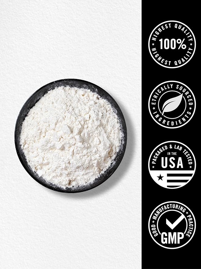 Carlyle Creatine Monohydrate Powder 5000mg | 200 Servings | Unflavored | 2.2lbs | Micronized Creatine Supplement | Vegan Non-GMO Gluten Free