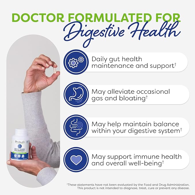 Probulin Women’s + Daily Care Probiotic Bundle – Digestive Vaginal &amp Immune Health Support – 2-Pack Vegan 10 &amp 20 Billion CFU 60 Count Each