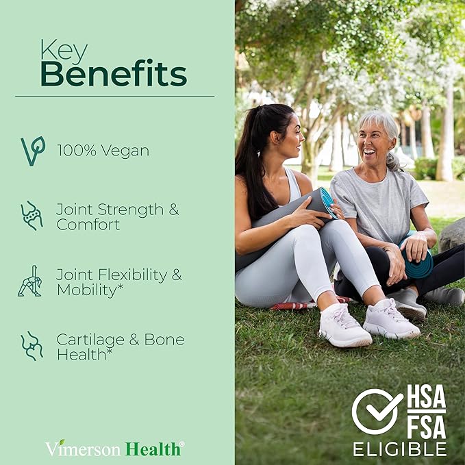 Vegan Glucosamine Chondroitin MSM &amp Turmeric Boswellia – Advanced Joint Comfort &amp Mobility Support Bundle for Active Lifestyles