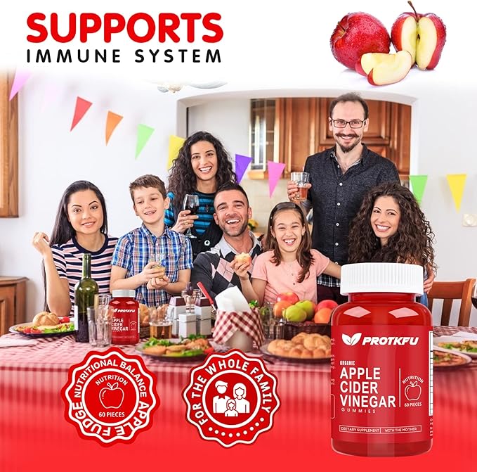Apple Cider Vinegar Gummies 120 Count Max Strength 1000mg ACV Gummies with Vitamin B12 &amp B6 for Metabolism Digestion Detox Gut &amp Immune Health Vegan &amp Non-GMO Gelatin-Free