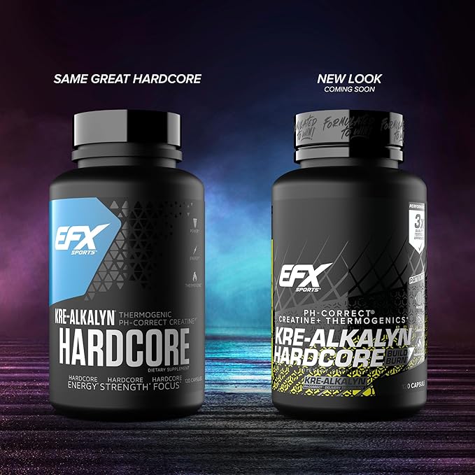EFX Sports Kre-Alkalyn Hardcore 120 Capsules