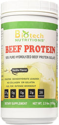 Beef Protein Powder Vanilla 2.3 Pound