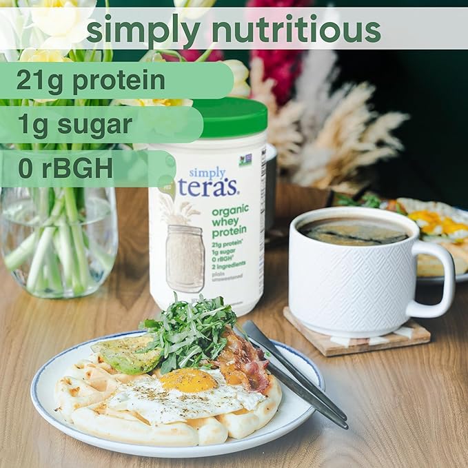 Simply Teras Whey Plain Unsweeten Org 12 OZ