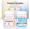 Magnesium Complex Powder &amp Enhanced Joint Relief Formula Bundle – 8 Types of Magnesium Collagen Turmeric Vitamin C for Joint &amp Bone Health Knee Muscle