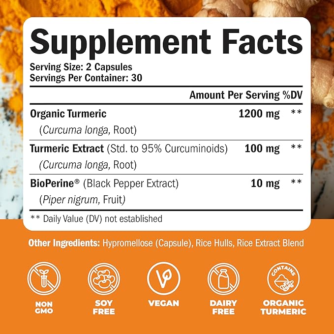 Turmeric Curcumin with Black Pepper Extract &amp Multivitamin for Women
