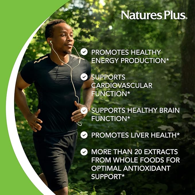 NaturesPlus Source of Life Garden B-Complex - 60 Capsules - Complete Vitamin B Supplement - USDA Organic Non-GMO Vegan Gluten Free - 30 Servings