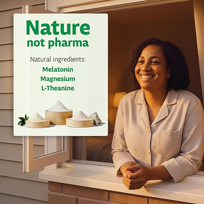 My Herba Sleepy Time ZzZ Supplement - Vegan Formula with Melatonin Magnesium Glycinate and L-Theanine Fast Acting Natural Sleep Aid for Adults Nighttime Relaxation and Calm Support 30 Capsules