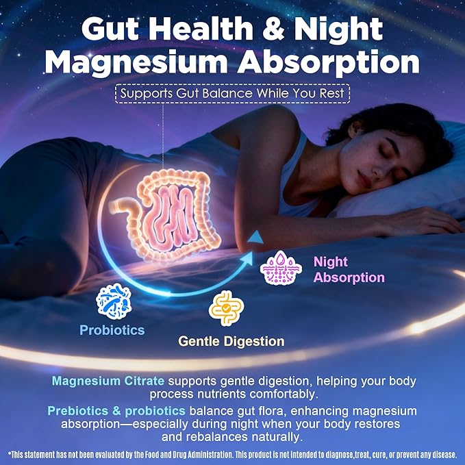 Magnesium 12 in 1 Complex Magnesium Complex Gummies 500mg Supplement for Women Men Chelated Calm Sleep Magnesium Glycinate Citrate Malate w/L-Theanine Ashwagandha Pre &amp Pro for Muscle &amp Gut