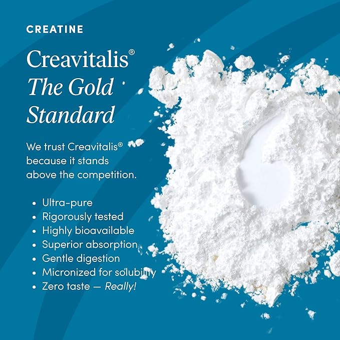 The 'Pause Life Creatine Powder Training Essential Pre Workout Gluten Free &amp Vegan Formula with Creavitalis Cognitive Endurance &amp Muscle Recovery Support for Men &amp Women Unflavored