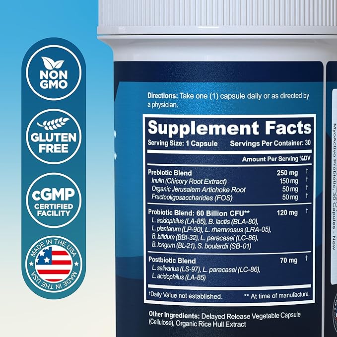 Magnesium 5 Complex and 60 Billion CFU Probiotic
