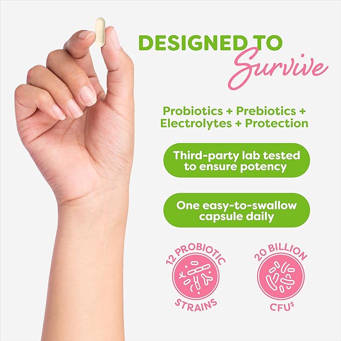 Probulin Women’s Probiotic + Colon Support Bundle – Daily Vaginal Digestive &amp Immune Health – 2-Pack 20 Billion CFU Vegan 60 Count Each