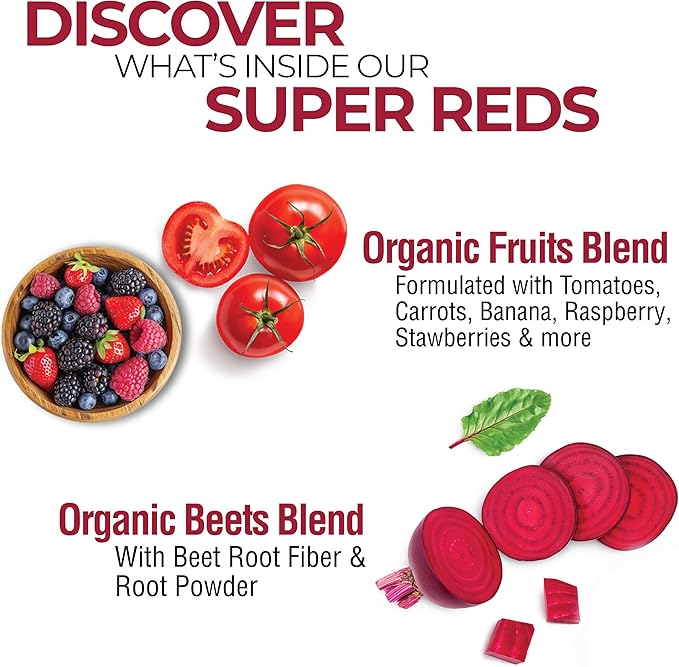COUNTRY FARMS Super Reds Energizing Polyphenol Superfood Over 40 Super Fruits and Berries Powerful Antioxidants and Polyphenols Supports Energy Supports Circulation 40 Servings Mixed Berry