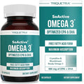 SoActive® Omega 3 EPA &amp DHA | Free Fatty Acid Form Omega 3 | Near Perfect Absorption – Up to 95% Absorption Rate | Bloodstream Ready EPA &amp DHA – More Effective Than Fish Oil &amp Krill Oil (6