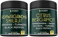 Bundle 5in1 Ashwagandha Shilajit &amp 6in1 Citrus Bergamot Supplements