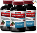 Oligomeric proanthocyanidins - Grape Seed Extract - Grape Seed Extract Capsules - Grape Seed Extract Capsules - Grape Seed Supplement - Grape Seed resveratrol - Prevent high Pressure - 3B 90 Capsules