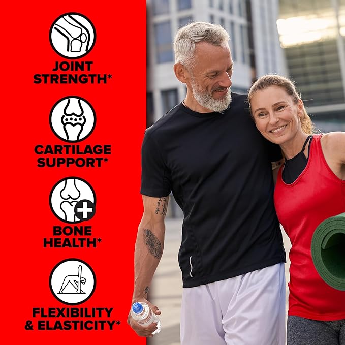 Labrada Nutrition Elastijoint Fruit Punch Glucosamine Joint Support Supplement Powder for Men &amp Women Health Supplement with MSM Glucosamine Chondroitin MSM - Gluten-Free