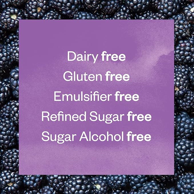 Floura Brambleberry Lavender Fruit-Forward Fiber Bars– High Fiber Vegan Gluten &amp Dairy Free Low Calorie Healthy Snack Bars with Upcycled Produce for Gut Health [10 Pack]