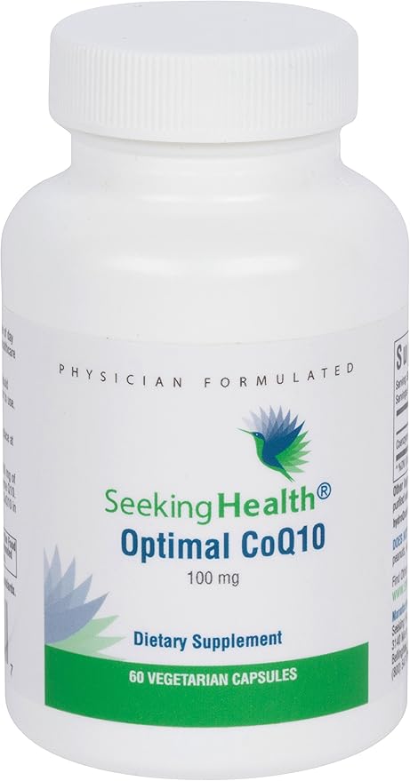 CoQ10 &amp Optimal Electrolyte: Heart &amp Energy Support + Electrolyte Powder for Hydration &amp Digestion Berry (60/30 Servings)