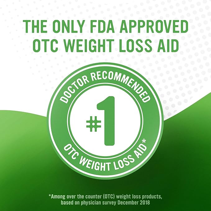 alli Diet Weight Loss Supplement Pills Orlistat 60mg Capsules Starter Pack Non prescription weight loss aid 60 count(Pack of 1)