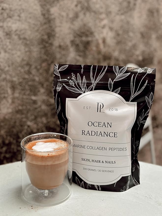 PARIS LAUNDRY Ocean Radiance – Hydrolyzed Marine Collagen Peptides Wild-Caught Unflavored – Supports Healthy Skin Hair Nails &amp Joints