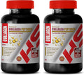 Bone and Joint Vitamins for Men - Collagen 3000MG HYDROLYZED PEPTIDES - Type I &amp III (Bovine) - Collagen with peptides Capsules - 2 Bottles 180 Capsules