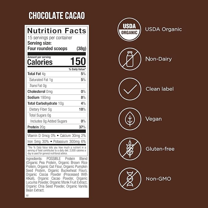 Vanilla &amp Chocolate Protein Powder 15-Day