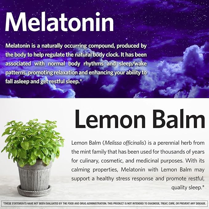 Extra Strength SPR -ing Valle Melatonin Tablets Dietary Supplement 10 mg 120 Count + Vitamin Guide Included and Sticker