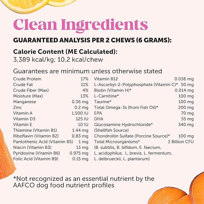 Dog Multivitamin Max Strength 15-in-1 Multivitamin for Dogs – Dog Vitamins &amp Supplements with Glucosamine Probiotics &amp Omega 3s – Supports Joint Heart Immune Skin &amp Coat Health – Chic