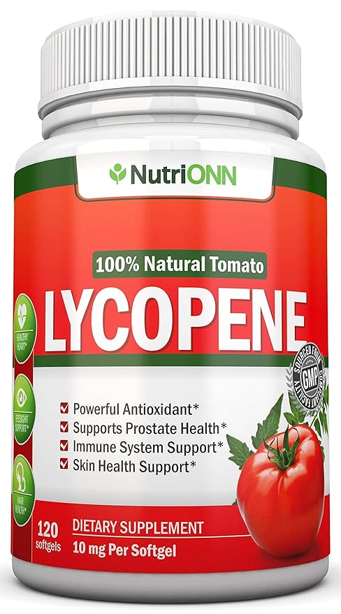 NutriONN Pumpkin Seed Oil Softgels Lycopene Capsules Combo - Targeted Support for Prostate &amp Urinary Health