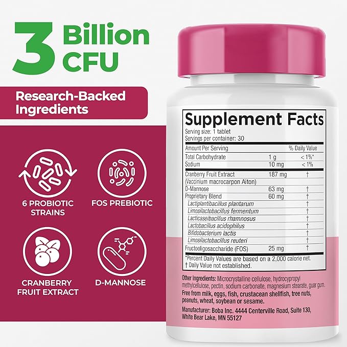 Earth's Pearl Probiotics for Women &amp Men &amp Kids - Pearl-Shaped Probiotic &amp Prebiotics &amp Vaginal Probiotics for Women Promotes Healthy Vaginal Odor &amp pH Balance for Women with BIO-T