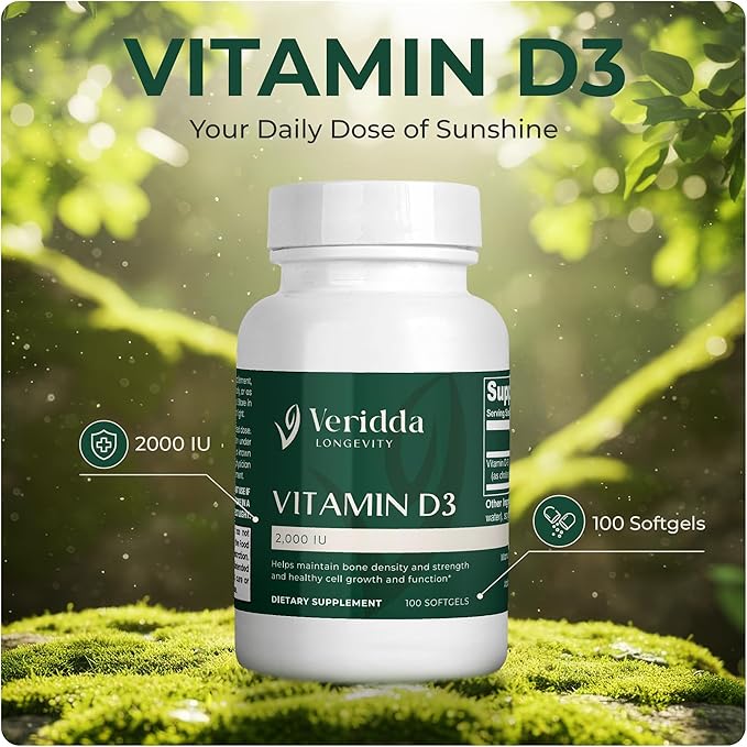 Immunity &amp Inflammation Defense Duo-Vitamin D3 2000 IU Softgels Bone &amp Immune Support100 Softgels and Hyper Absorbed Magnesium Glycinate 275 mgNatural Sleep Aid90 Capsules