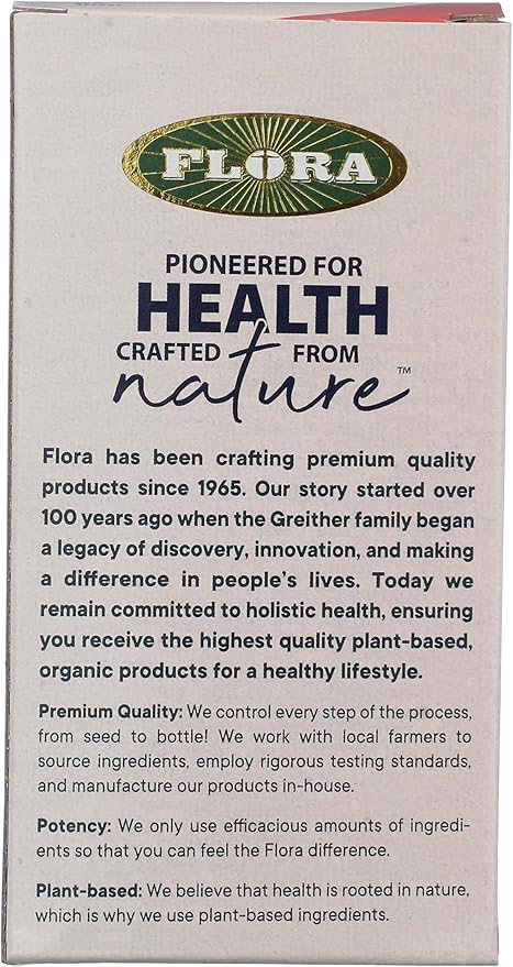 Flora Ferritin+ Delayed-Release Iron Supplement - Plant-Based Iron Supplement - Blood Cell &amp Energy Support - Vegan &amp Gluten-Free - Amber Glass Bottle - 30 Vegan Capsules
