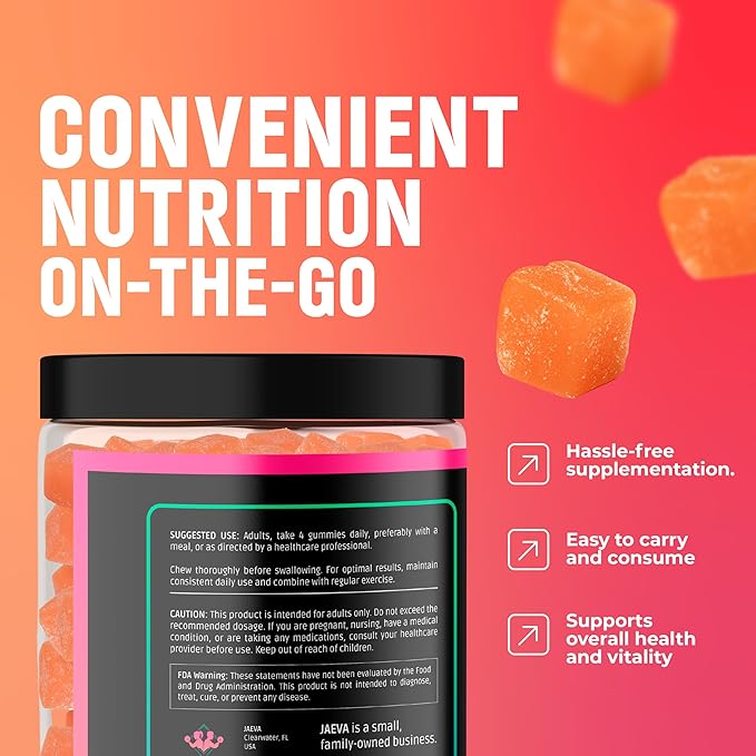 Jaeva Sugar Free Creatine Monohydrate Gummies 5g 5000mg for Men &amp Women Strawberry - 120 Count Pre Workout for Energy Boost for Building Muscle and Strength Vegan Non-GMO 3rd Party lab Test