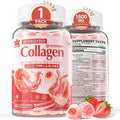 Collagen Peptide Gummies for Women &amp Men Sugar-Free Multi Collagen Hydrolyzed w/ 1500mg Protein Type IIIIIIVX 5000mcg Biotin Methylated B12 Vitamin C A E D3 B6 for Skin Hair Nails Bone 6