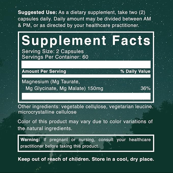 Natural Rhythm Calm Digestion Bundle - Triple Calm Magnesium (120 Capsules) + Digestive Calm Probiotic (60 Capsules)