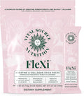 Vital Source Nutrition - Flexi - Creatine &amp Collagen Stick Packs - 5g Creatine Monohydrate + 1g MoriKol Collagen -Supports Strength Recovery &amp Skin Health -20 Servings