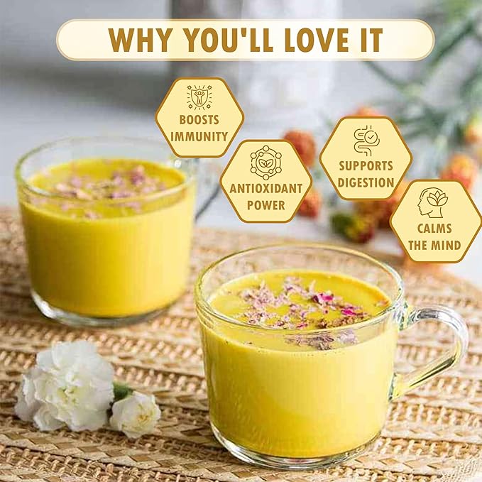 Natural Lakadong Turmeric Latte 100g