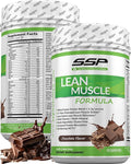 SSP Protein - Whey Isolate &amp Casein with Leucine &amp MCT - Low-Calorie Chocolate Meal Replacement for Lean Muscle Nutrition