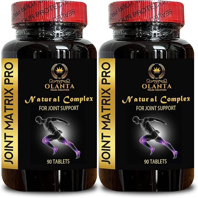 Joint Matrix PRO - High Potency Joint Support Supplement Collagen Supplement for Men &amp Women – 2 Bottles 180 Tablets