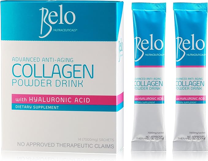 Belo Nutraceuticals Collagen Powder Drink 7000mg X 14s