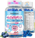 Kids Methylated Multivitamin - MTHFR Multivitamin for Kids &amp Teens 4+ L Methylfolate &amp B12 13 Vitamins Vegan Omega-3 Zinc Probiotics &amp Elderberry Immune Support Brain Health Sugar-
