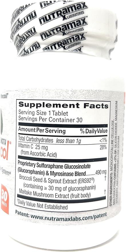 Avmacol Extra Strength Sulforaphane Production System for Immune Support 60 Tablets