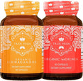 True Veda Energy Bundle | USDA Organic | Multi-Award-Winning | Organic Ashwagandha KSM-66® + Organic Moringa Capsules