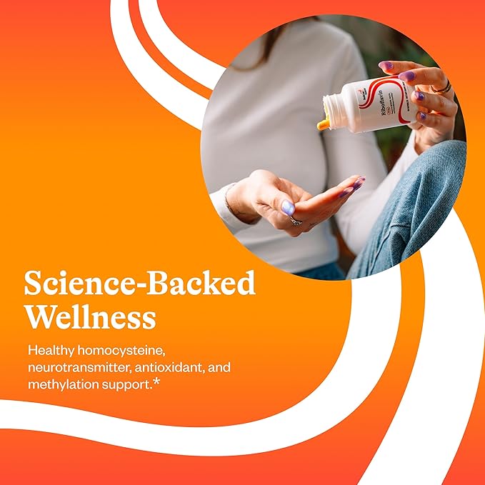 Seeking Health Riboflavin - Vitamin B2 Supplement for Methylation Support - Support Homocysteine Metabolism with Antioxidant Ingredients - 400 mg 60 Capsules