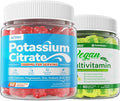 NEVISS Vegan Multivitamin Gummies with Potassium Citrate 1000mg Gummies