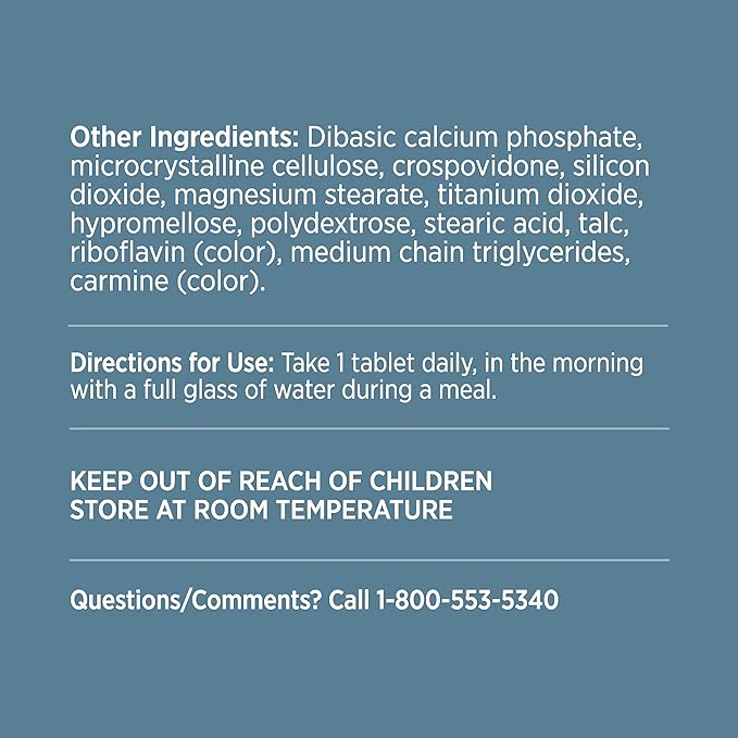 Bausch + Lomb Ocuvite Eye Vitamin &amp Mineral Supplement Contains Zinc Vitamins A C E &amp Lutein 60 Tablets (Pack of 2)