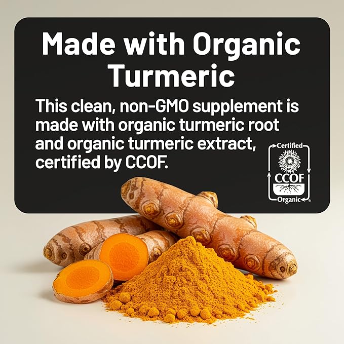 NatureWise Curcumin Turmeric 2250mg - 95% Curcuminoids &amp BioPerine Black Pepper Extract for Advanced Absorption - Daily Joint and Immune Health Support - Vegan Non-GMO 360 Count[120-Day Supply]